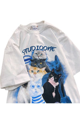 Hong Kong Style Loose T-shirt